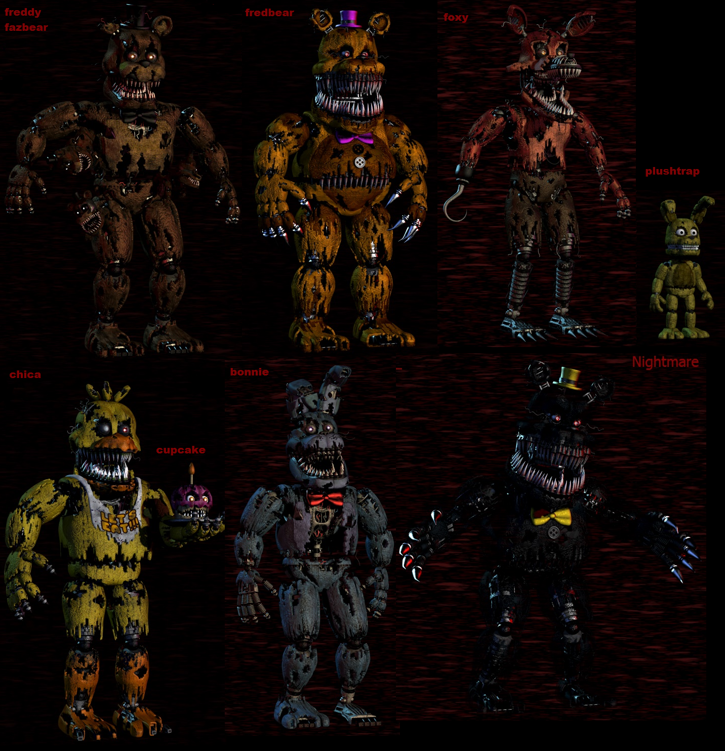 Fnaf 4 is here!